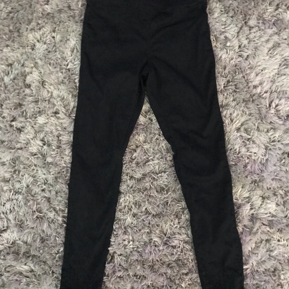 Black Superstretch Treggings